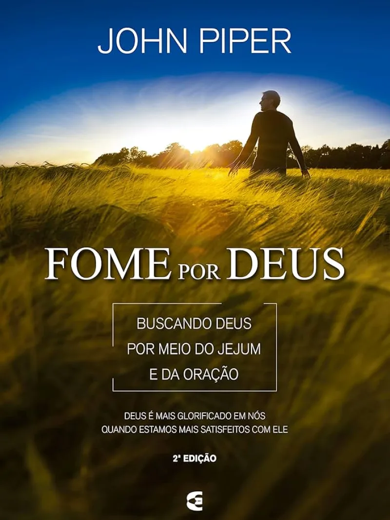 Capa do livro Fome por Deus